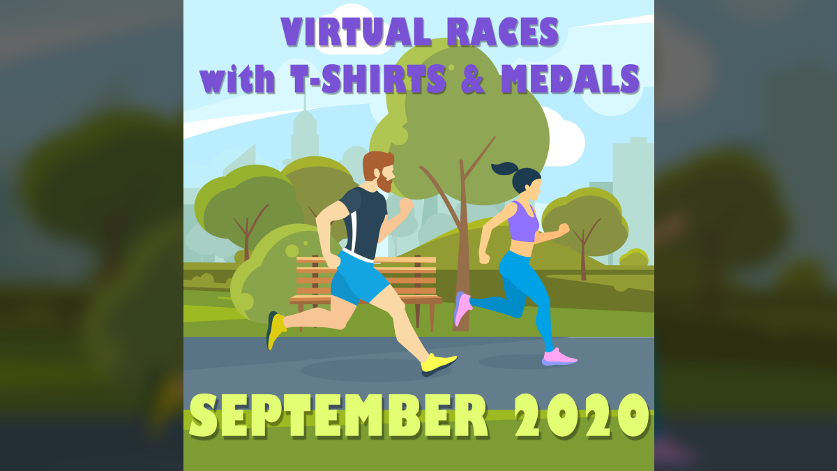 best virtual races 2020 with shirts