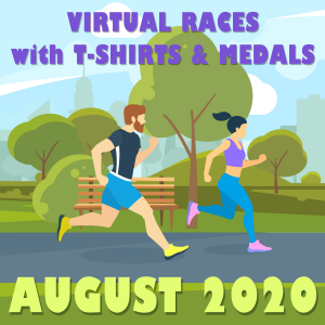 best virtual races 2020 with shirts